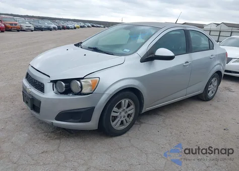 2012 Chevrolet Sonic 2Ls z USA, uszkodzony, nr VIN 1G1JA5SH5C4201383